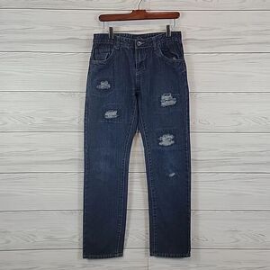 Lucky Brand Billy Straight Blue Denim Jeans Womens Size  Waist 30"